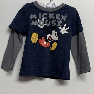 Disney Store Mickey Mouse Langarmshirt Größe Kinder 3 Kleinkind Shirt - Bild 1 von 6