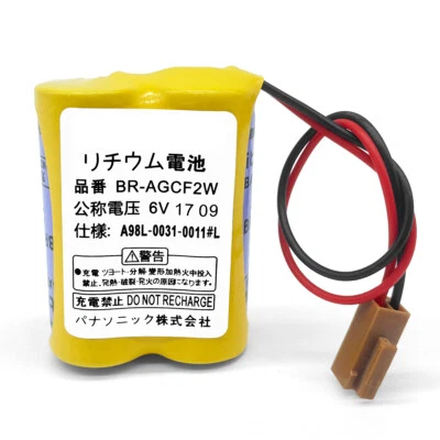 Primary 6V Battery BR-AGCF2W 996 for PLC CNC Machine Chip Data Backup Power - Image 1 of 4