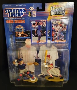 STARTING LINEUP CLASSIC DOUBLES BASEBALL PIAZZA / I. RODRIGUEZ * FREE SHIP * - Foto 1 di 1