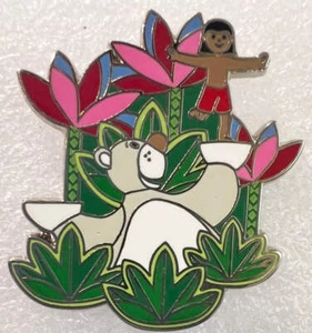 Jungle Book Mowgli & Baloo Its a Small World Mystery Disney Pin B01 - Picture 1 of 1