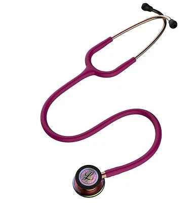 3M Littmann Classic III Stethoscope - Rainbow Finish (Raspberry) - image 1 of 3
