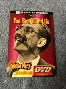 Groucho Marx Brothers YOU BET YOUR LIFE (DVD, 2004) Classic TV Episodes - Foto 1 di 4