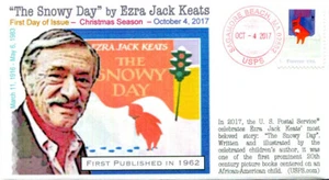 COVERSCAPE computer generated "The Snowy Day" forever U/O fdc - Picture 1 of 1
