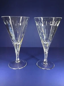 (1) ONE EACH LENOX CRYSTAL SIGNED ECLIPSE WINE GLASS MADE 2001-2004 DISCONTINUED - Picture 1 of 11
