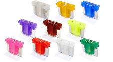 DBG Assorted Low-Profile Mini (Micro) Blade Fuses (5A-30A) - Pack of 35 Car Van