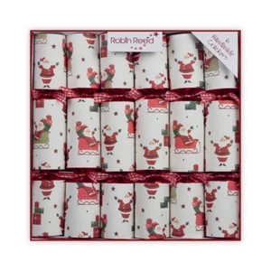 Santa and Sleigh Large Handmade Luxury Christmas Crackers (6 Pack) - Picture 1 of 2