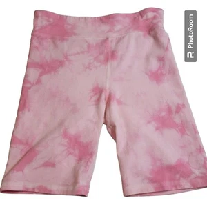 Gap Kids Everyday Legging, Girl's XXL, Pink Tie Dyed, Pull-on, 8" Inseam, EUC - Picture 1 of 9