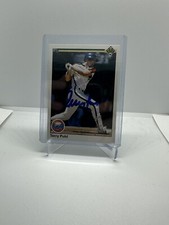 TERRY PUHL 1990 UPPER DECK AUTOGRAPHED SIGNED # 201 HOUSTON ASTROS