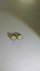 MOTHER OF PEARL CUFF LINKS MADE IN ENGLAND 1928 - Picture 1 of 6