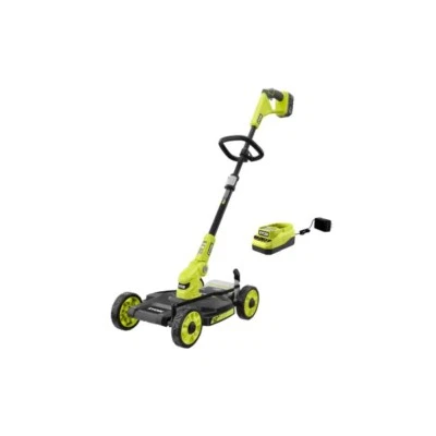 RYOBI CANADA 18V Lithium-Ion String Trimmer Mower Kit w/4.0 Ah Battery  Charger - Image 1 of 4