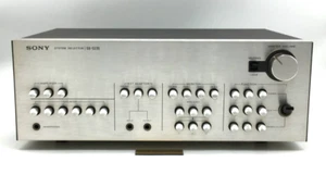 Sony SB-5335 System Selector Amplifier Working Tested Silver From Japan Rare - Picture 1 of 24