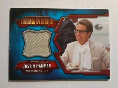 IRON MAN 2  IMC-8 Justin Hammer Costume Relic CARD - Sam Rockwell - Image 1 of 2