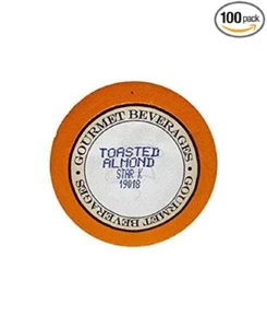 Café molido de almendra tostada, 100 tazas para una sola porción - Imagen 1 de 6