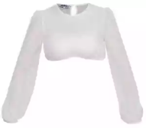 MarJo Dirndlbluse Ivana-Sarah ecru Spitze Langarm Dirndl Bluse Damen - Bild 1 von 18