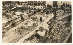 Miniature Train Railroad Layout RPPC c1930 * Dayton OH area? Campbells #4 - Picture 1 of 2