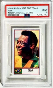Pelle 1984 Rothmans Football International Stars PSA 9 fútbol como nuevo - Imagen 1 de 3