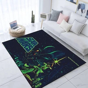Star Wars, Maschinenwaschbarer Teppich, Star Wars Teppich, Bester Filmteppich, Jungenzimmerteppich, - Bild 1 von 10
