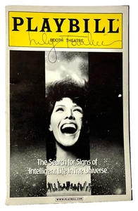 The Search for Signs of Intelligent Life in the Universe Signed by Lily Tomlin - Picture 1 of 3