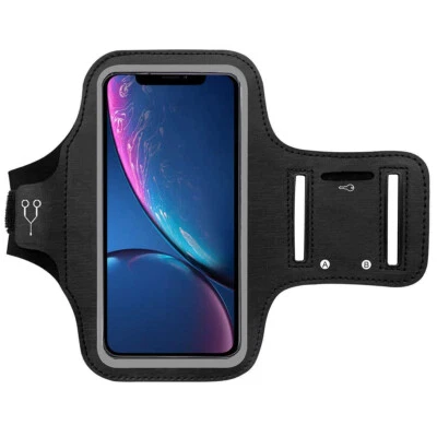 Bandas de brazo universales para hombres y mujeres con correa elástica para trotar, caminar, hacer ejercicio en el gimnasio Foto 1 de 4