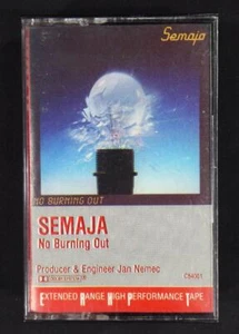 Semaja "No Burning Out" Cassette Tape 1984 Christian Rock - Picture 1 of 2