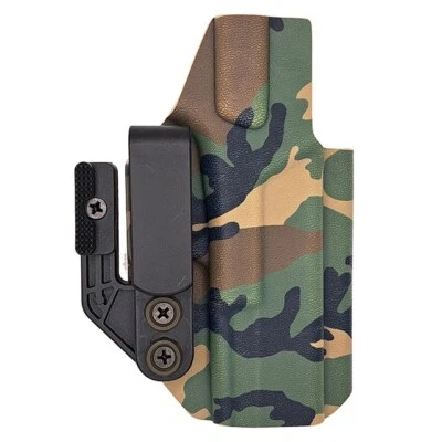 GHC HOLSTERS IWB TUCKABLE HOLSTER W/MODWING | M81 WOODLAND CAMO | OPTIC READY