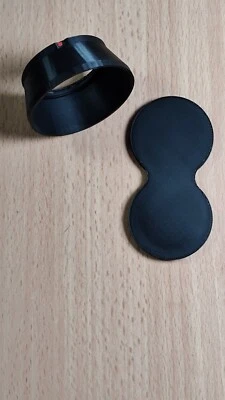 Combo Bouchon Yashica Mat / 124G Objektivdeckel + Pare Soleil Gegenlichtblende - Filterfähig