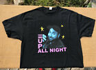 T-shirt noir Dave Attell Insomniac Up All Night Stand Up Comedy drôle des années 90