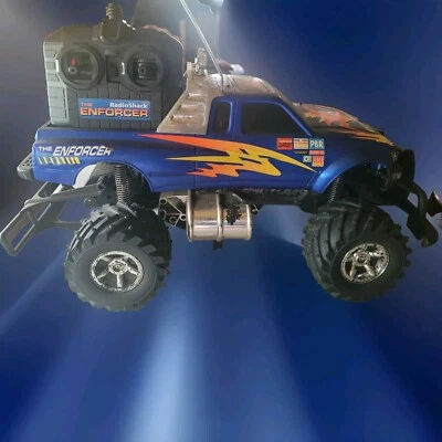 Vintage RCs RadioShack The Enforcer Blue Untested - Image 1 of 4