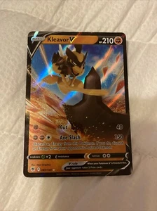 Kleavor V 087/189 Astral Radiance Pokemon Trading Card - Picture 1 of 7