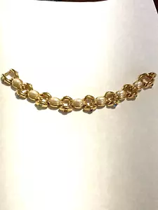 Joan Rivers Faux Pearl & Multicolored Pastel Crystal Bracelet - Picture 1 of 9