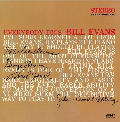 Everybody Digs Bill Evans by Evans, Bill (Record, 2009)