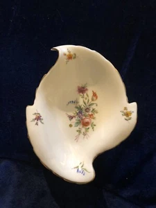 Beautiful Minton "Marlow" Floral Trinket Dish, 7” x 5.5” MCM, Mint Condition. - Picture 1 of 2
