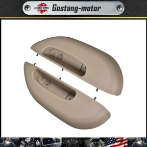 2Pcs Door Armrest Tan Front Left+Right For 1996-02 GMC Savana 1500 2500 3500 Van - Foto 1 di 9