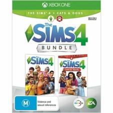 Sims 4 + Cats and Dogs Bundle Xbox One Brand New Sealed