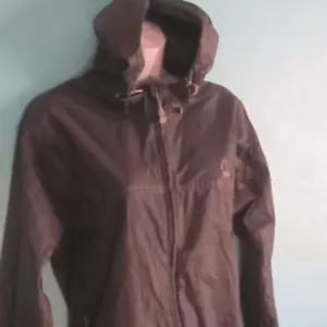 Sierra Designs Womens Size S Black Hooded Microlight Zip Up Windbreaker Jacket - Picture 1 of 13