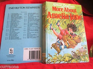 Enid Blyton MORE ABOUT AMELIA JANE 1985 hardcover Rewards  #47 Rene Cloke - Picture 1 of 2
