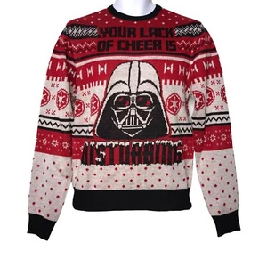 Neu mit Etikett Star Wars Darth Vader hässlicher Weihnachtspullover S - Bild 1 von 8