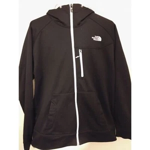 Men's North face Black. Medium. Full Zippered Hoodie with zippered front pocket. - Picture 1 of 4
