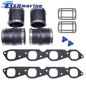909786 Volvo Penta 7.4/8.2L Sterndrive V8 Exhaust Manifold Bellow Kit W/Gasket - Picture 1 of 7
