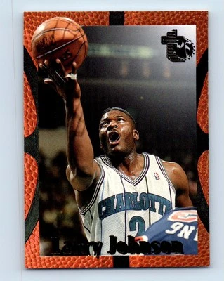 1994-95 Topps Embossed Larry Johnson Charlotte Hornets #11 - Image 1 of 2