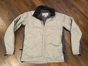 Columbia Jacket Titanium Mens Large L Gray Interchange Full Zip Puffer Jacket - Picture 1 of 8
