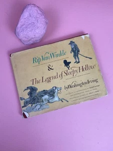 Rip Van Winkle and the Legend of Sleepy Hollow Irving HC DJ First Printing 1974 - Foto 1 di 10