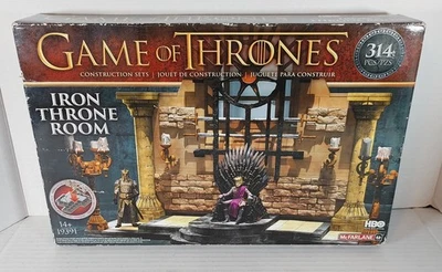 McFarlane Toys Game Of Thrones Iron Throne Room Construction Set (NEW SEALED)  - Image 1 of 2
