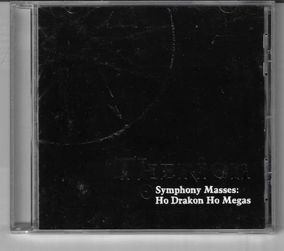 THERION SYMPHONY MASSES HO DRAKON HO MEGAS CD 2000 NUCLEAR BLAST REISSUE IMPORT Foto 1 de 3