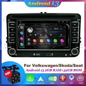 Android 13 Autoradio Carplay GPS Sat Nav Für VW Scirocco Mk3 Tiguan EOS Carplay - Bild 1 von 21