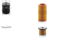 MANN-FILTER Inspektionspaket Filtersatz XL Partikelfilter Filtereinsatz 20 MBA9A - Bild 1 von 10