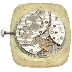 A306 PIAGET Cal.9P2 hand-wound movement watch working - Picture 1 of 3