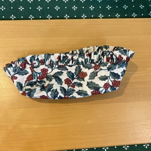 Longaberger Lavender Booking Basket Liner Traditional Holly - Picture 1 of 2