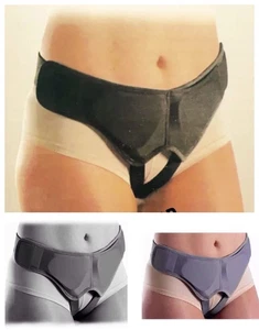 Leisten Doppelbruch mit Traversenpolster Bandage Druckstütze Herniengürtel NW - Bild 1 von 3