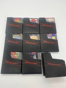 Nintendo NES Game Lot Bundle Teenage Mutant Ninja Turtles Yo Noid Simpsons